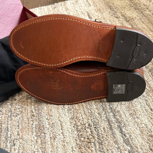 Wolverine Men's 1000 mile Brown Leather Boots - Picture 3 of 6